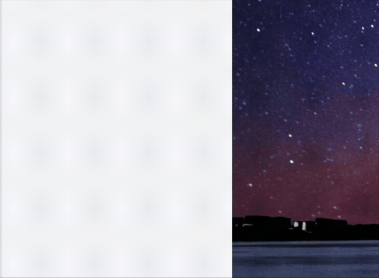 文字が下から出現するアニメーション