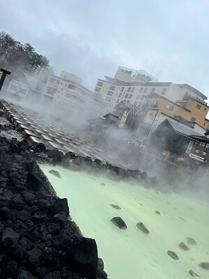 草津温泉の写真